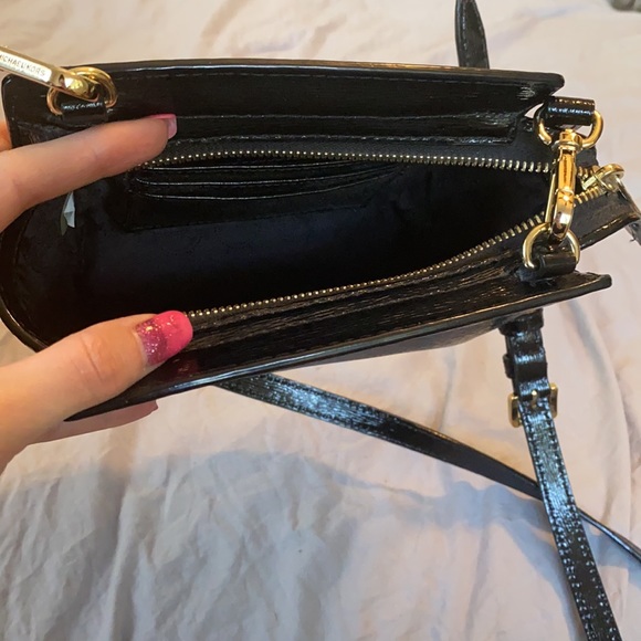 Michael Kors Selma Patent Mini Messenger Bag - Picture 2 of 5